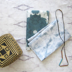 The Knitting - rooster fabric - Upholstery Fabric