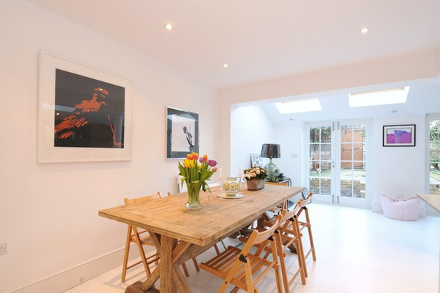 Scandinavian Dining Room by Affleck Property Services