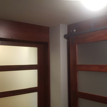 Two By-Pass Systems with Frosted Plexiglass