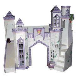 Castle Theme Bed w/ Slide - Products