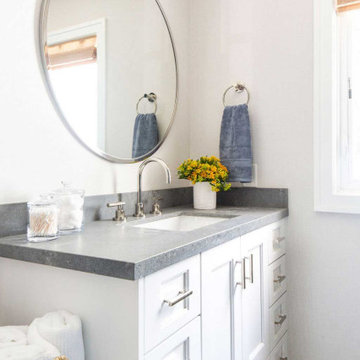 Casual Classic Remodel: Powder Room