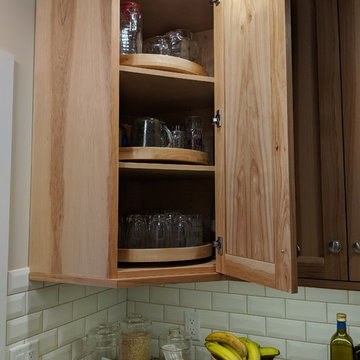 Kalamazoo natural hickory kitchen remodel 2018