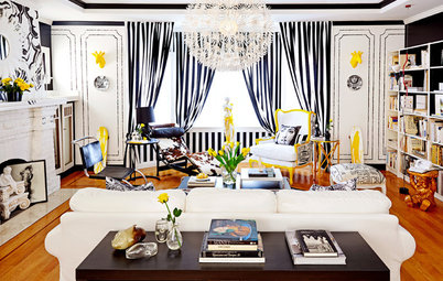 Room of the Day: Parisian Pop Lifts a San Francisco Living Room