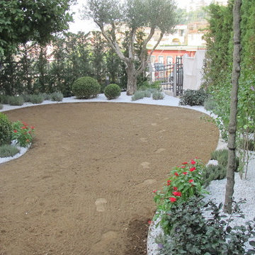 Giardino privato 3 durante i lavori