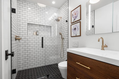 Bathroom - victorian bathroom idea in San Francisco