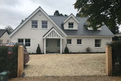 This is an example of a house exterior in Hertfordshire.