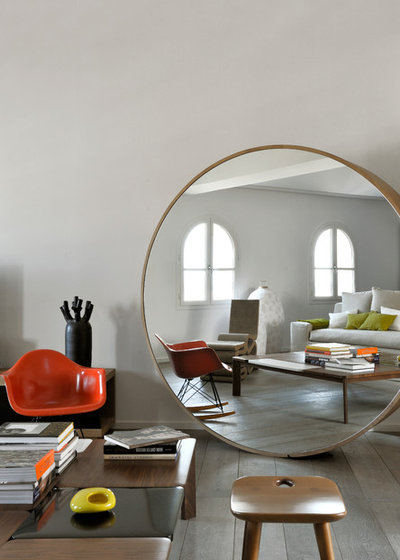 Contemporain Salon by Adrien Champsaur Architecture