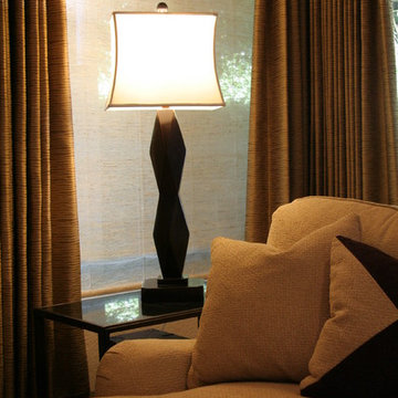 RELAXING CORNER IN WARM COPPER
