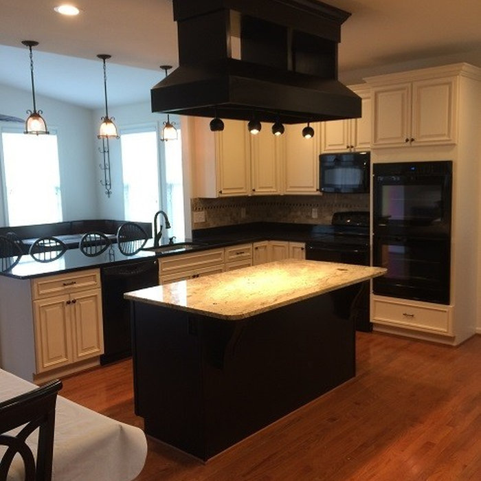 Inspiration for a transitional home design remodel in DC Metro