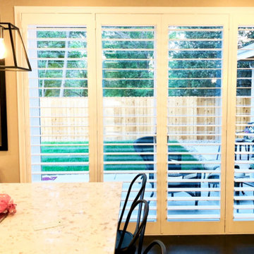 "Patio Door" Plantation Shutter applications