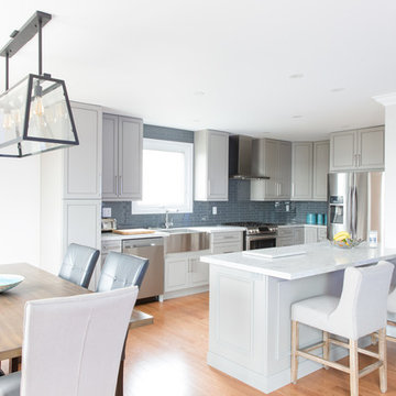 Grey Maple Kitchen Oakville