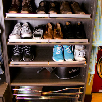 Tall Closet with Laundry