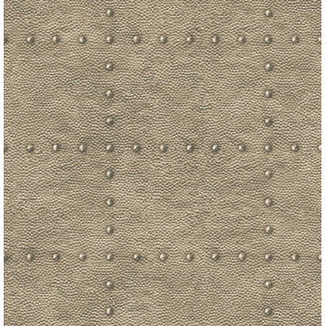 2540-24012 Otto Bronze Hammered Metal Wallpaper Non Woven Modern Style