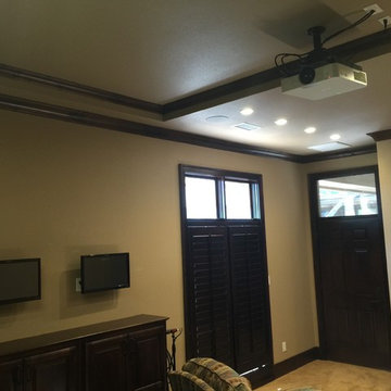 GOLF SIMULATOR ROOM