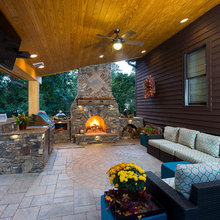 Outdoor Fireplace