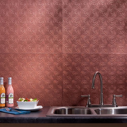 Fasade Lotus in Argent Copper - Home Decor