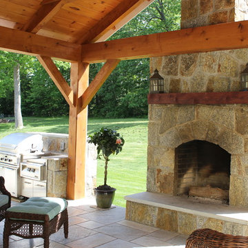 POST AND BEAM PAVILION