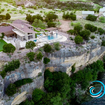 Possum Kingdom Pool & Swim Up Bar on the Edge