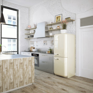 Brique rustique vintage