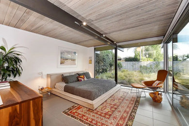 Inspiration for a 1960s bedroom remodel in Orange County
