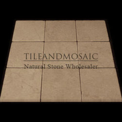 Crema Marfil Marble 4x4 Marble Tile Tumbled - Products