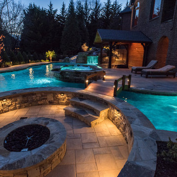 St. Marlo's Backyard Pool Oasis