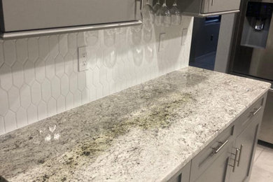 Kitchen - modern kitchen idea in Tampa