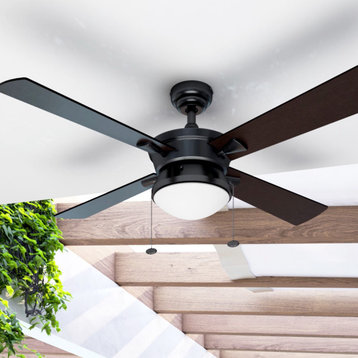 Prominence Home Auletta Indoor Outdoor Ceiling Fan with Light, 52 inch