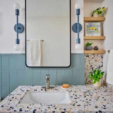 "Hide and Seek" Contemporary Bathrooms and Laundry