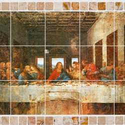 The Last Supper - Tile Mural Palettes - Tile Murals