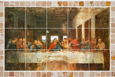 The Last Supper - Tile Mural Palettes