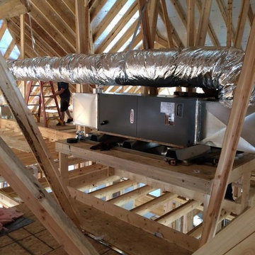 Custom home cabot