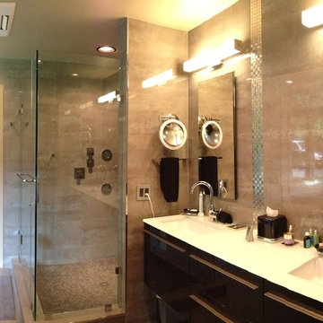 Modern bathroom renovation/expansion