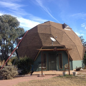 Geodesic Dome, Florence AZ, Completed