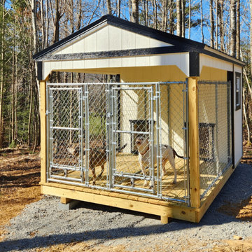 8×12 Prefab Dog Kennel delivered