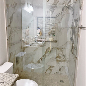 Custom Tub to Shower Conversion