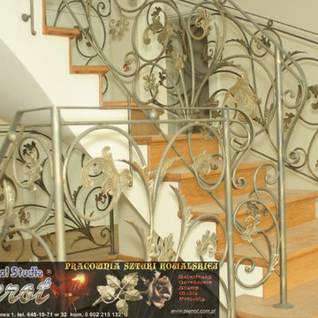 Wrought iron railing - balustrada kuta - 9