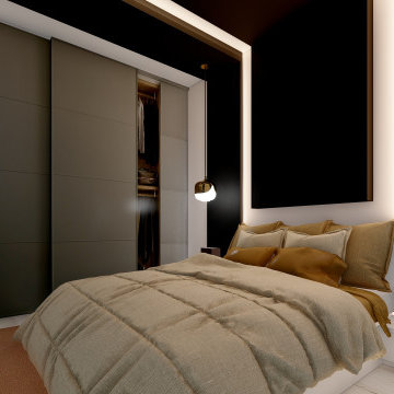 Modern Bedroom Design at Croydon