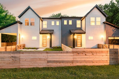 Trendy exterior home photo in Austin