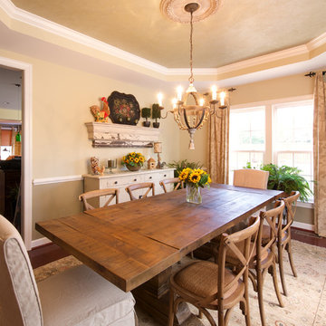 Vintage Meets Shabby Chic Dining Ro
