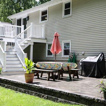 Inviting Deck and Patio