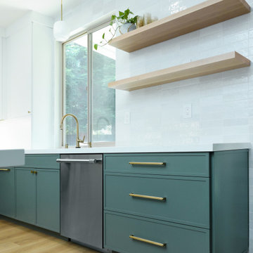 Elk Grove Contemporary Kitchen Remodel