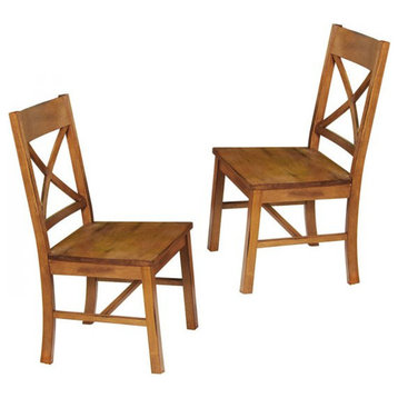 Millwright Dining Chair in Antique Brown (Set of 2)