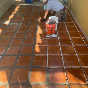 Grouting joints