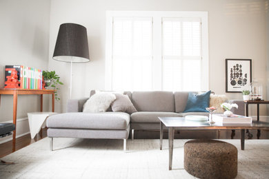 Inspiration for a living room remodel in Atlanta