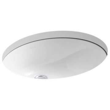 Kohler K-2210 Caxton 19-1/4" Undermount Bathroom Sink - White