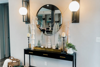 Entryway - industrial entryway idea in Other