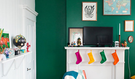 My Houzz: Bright and Playful Colors in a Kentucky Family Home