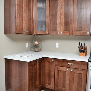 Knox, IN. Haas Signature Collection, Hickory Sienna Kitchen