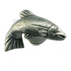 Stylist Fish Knobs - Sierra Lifestyles Fish Knob 681384 - Cabinet And Drawer Knobs